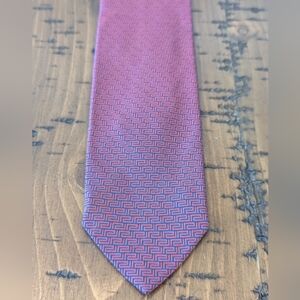 Versace greca slim tie